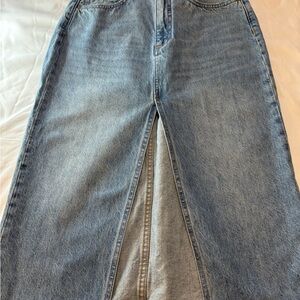 Denim Forum Blue Denim Skirt